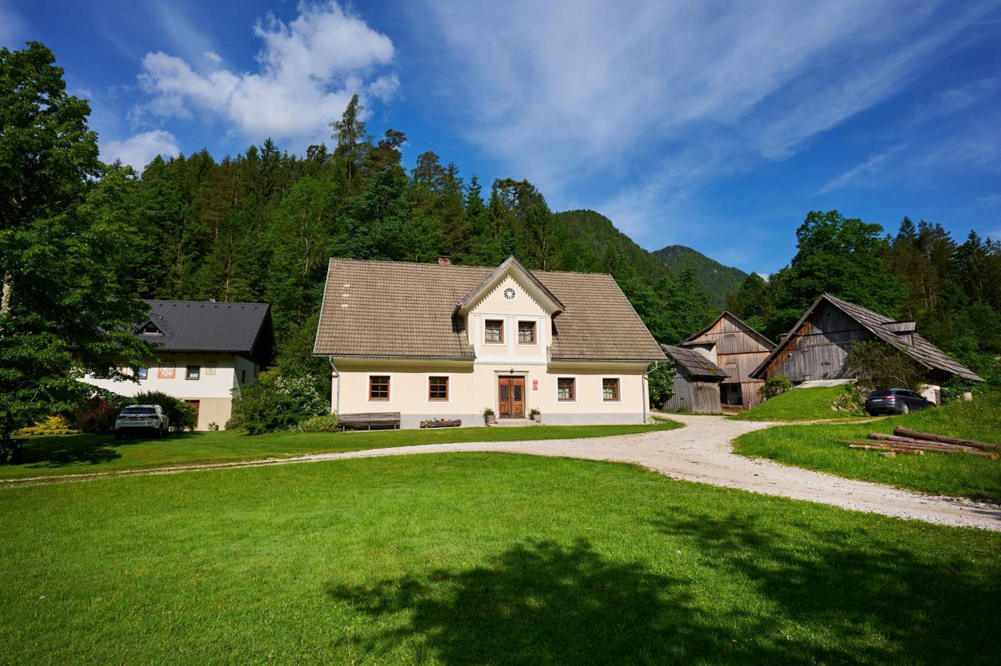 The Farmhouse Bevsek Osep Solcava Exterior photo